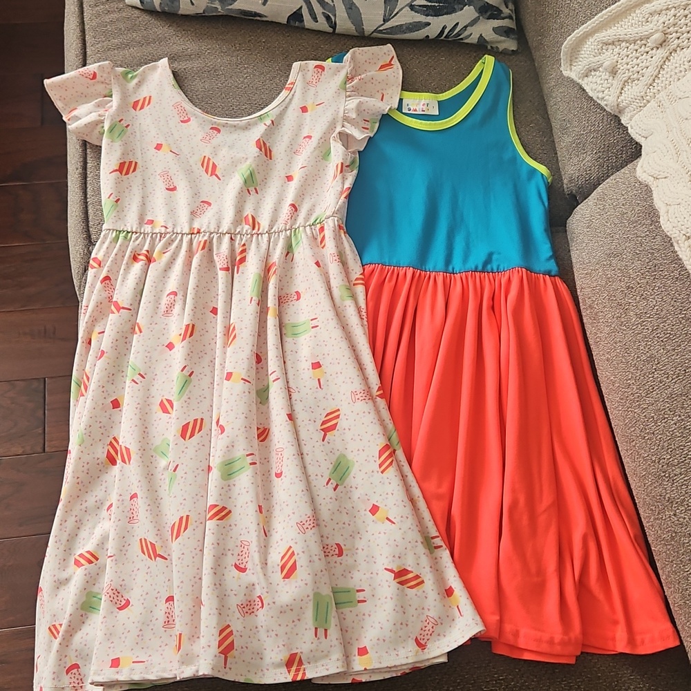 DotDotSmile Summer Tank & Empire Dress Set